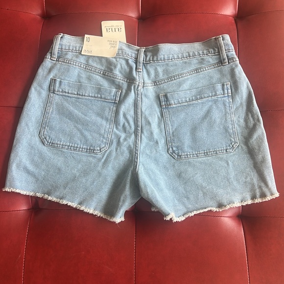 a.n.a High-Rise Shortie Short Jean Short NWT - Picture 5 of 6